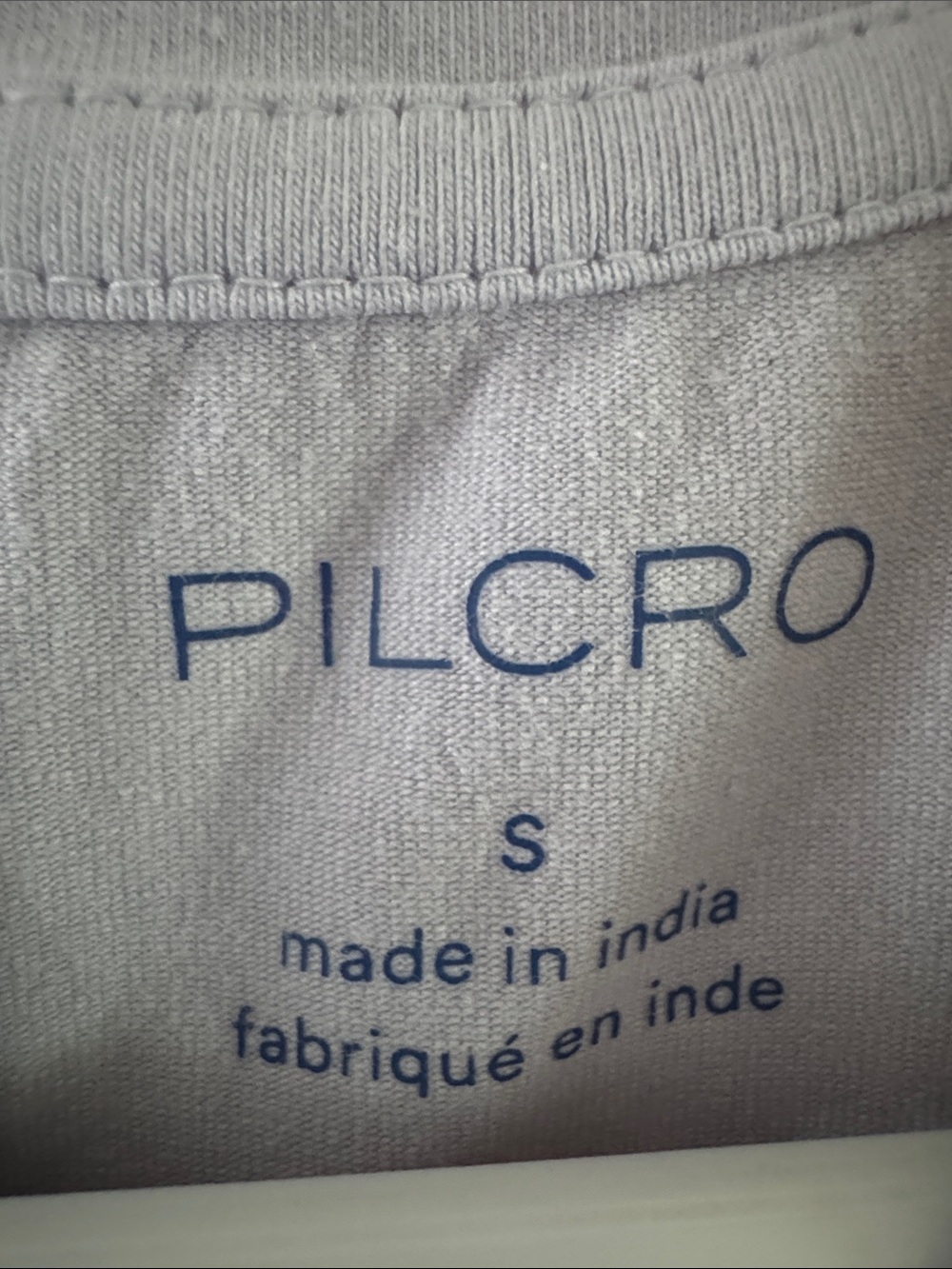 NWT Pilcro Light Purple Crew Neck Sleeveless Muscle Tee Sz S - Picture 2 of 8